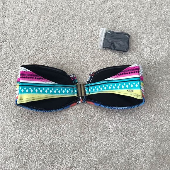 Strapless Rip Curl Bikini Top - Picture 2 of 3
